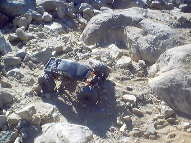 R/C rock crawler