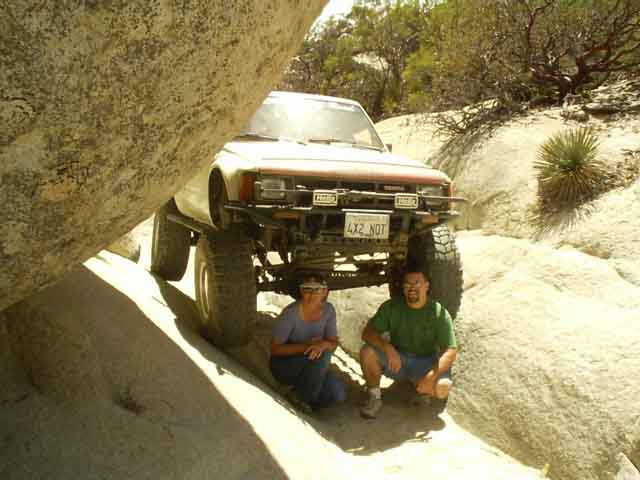 RJ and Theresa at bagby rock