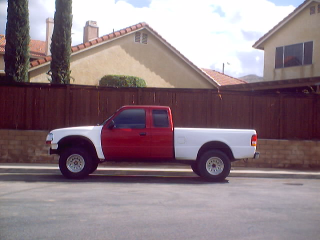 Unpainted Fenders front and back even the gas door